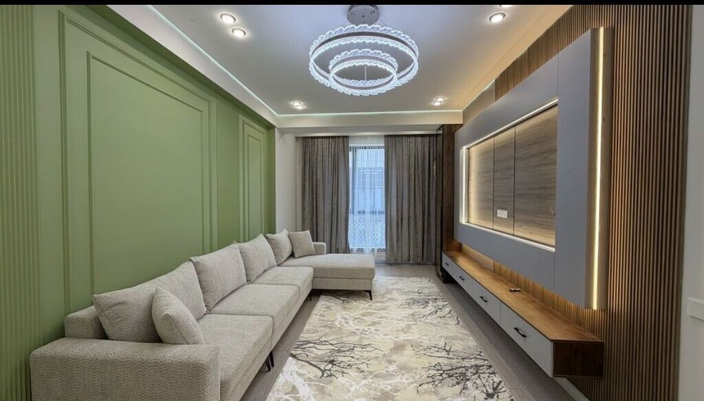 2 комнаты, 77 м², Асанбай мкр Элитка, 10 этаж, Евроремонт: фото 3