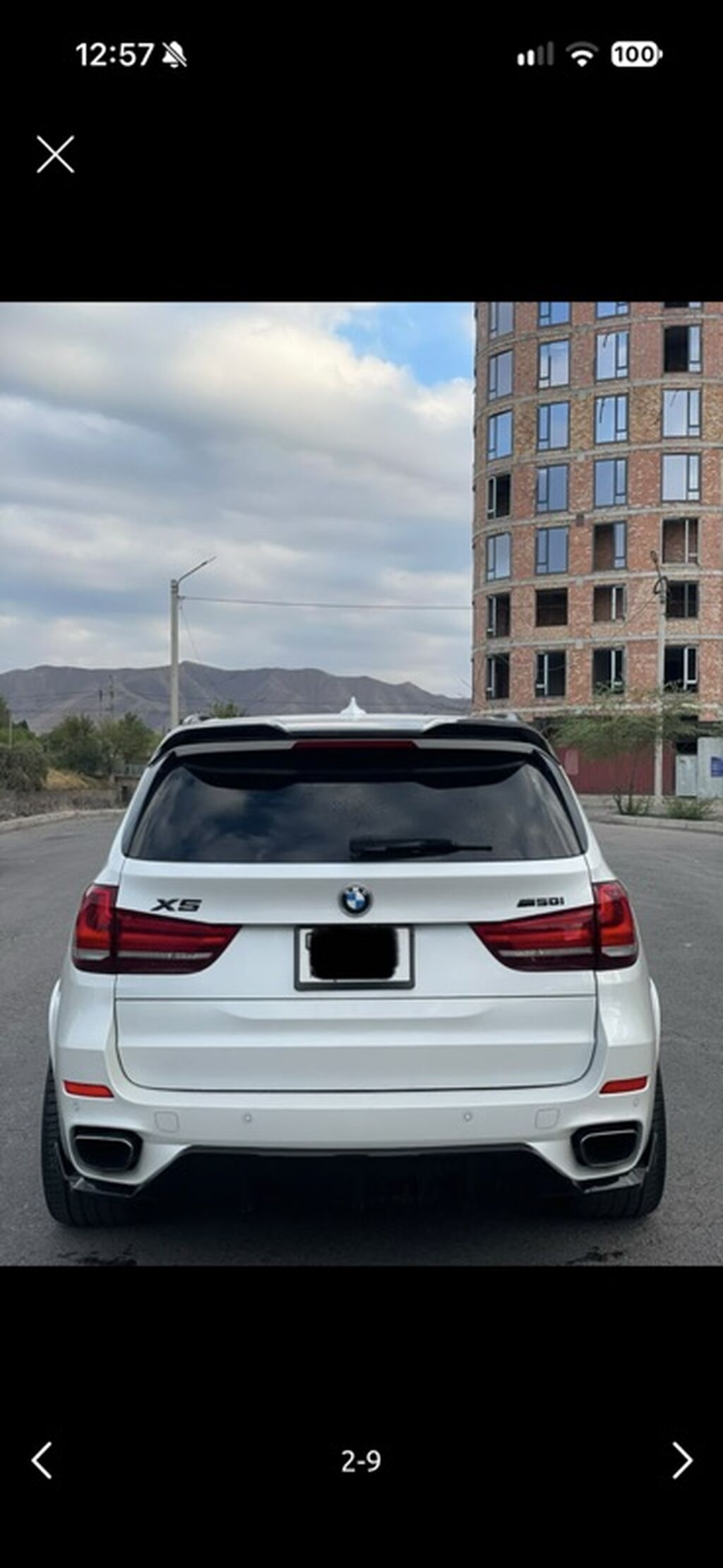 BMW X5: 2018 г., 4.4 л, Автомат, Бензин, Кроссовер: фото 2
