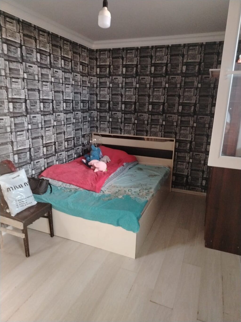 Sumqayit şəh corat bağları 4 ün yolunda 2 otaq tam əşyali səliqəli ev