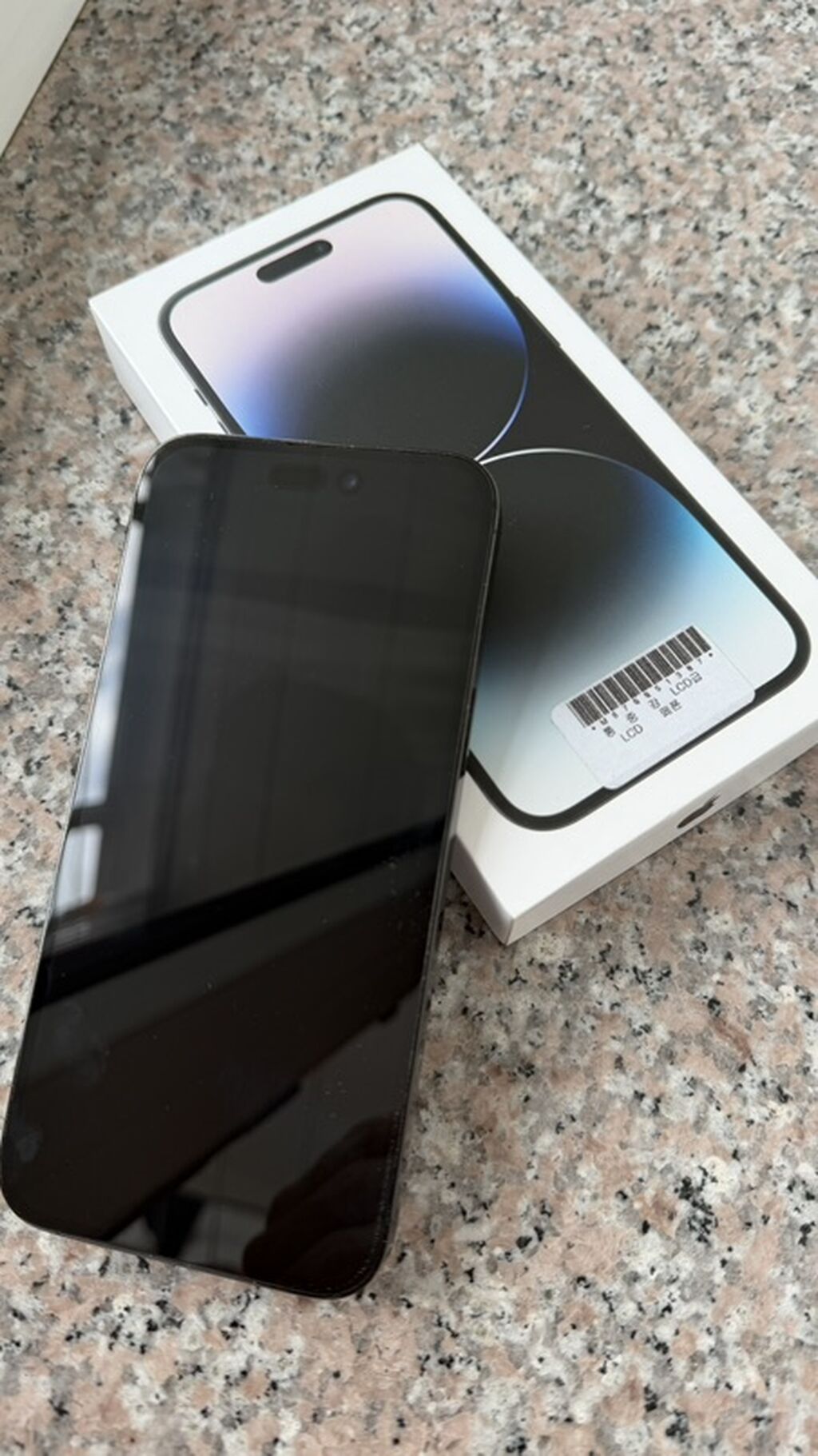 IPhone 14 Pro, Б/у, 256 ГБ, Черный, Коробка: фото 2