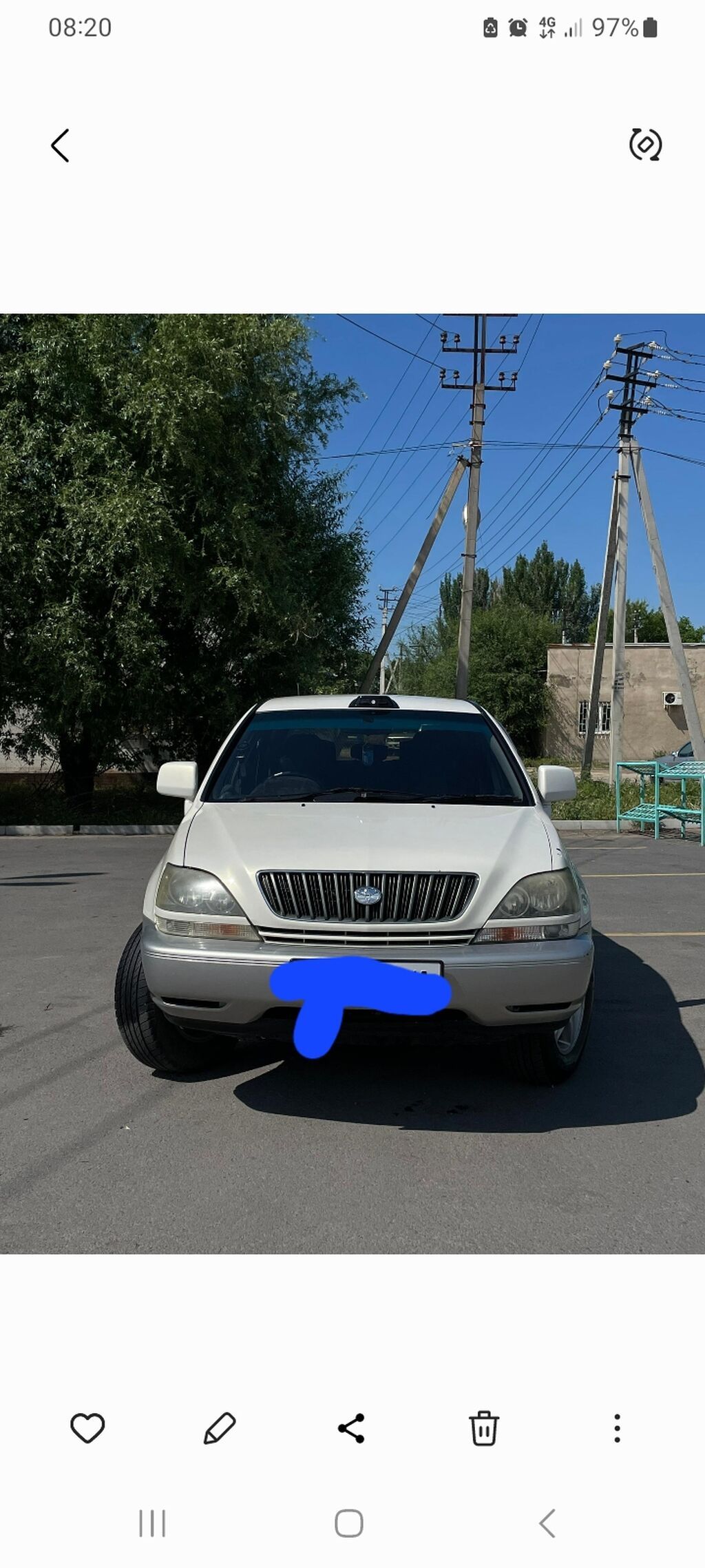 Продам Toyota Harrier 1998 г., 3.0 л, АКПП, 4WD: фото 1