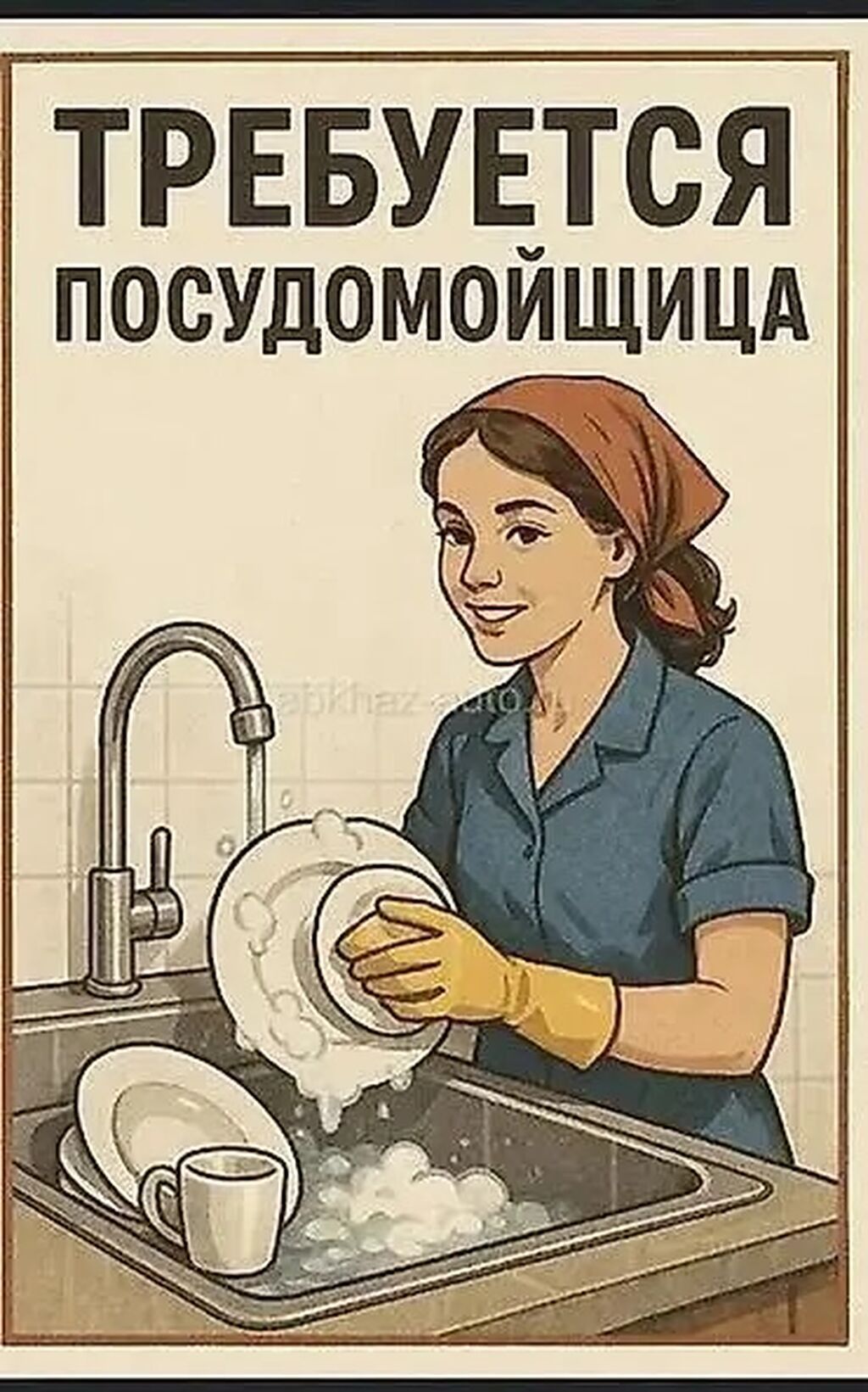 Требуется посудомойщица: фото 2