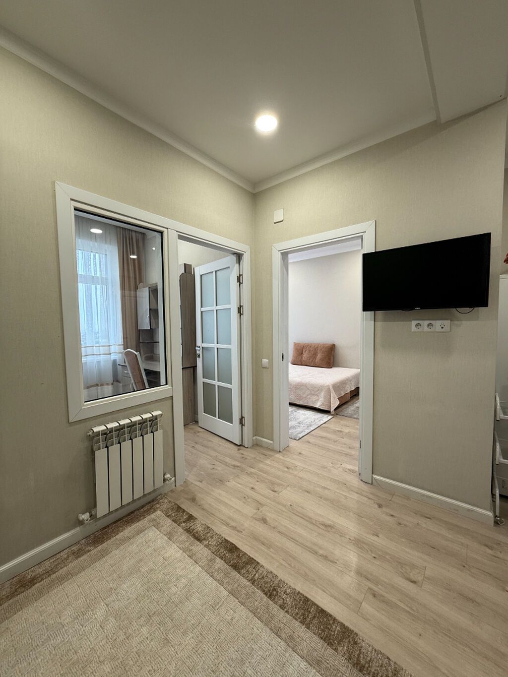 2 комнаты, 38 м², Кара-Жыгач ж/м Элитка, 6 этаж, Евроремонт: фото 5