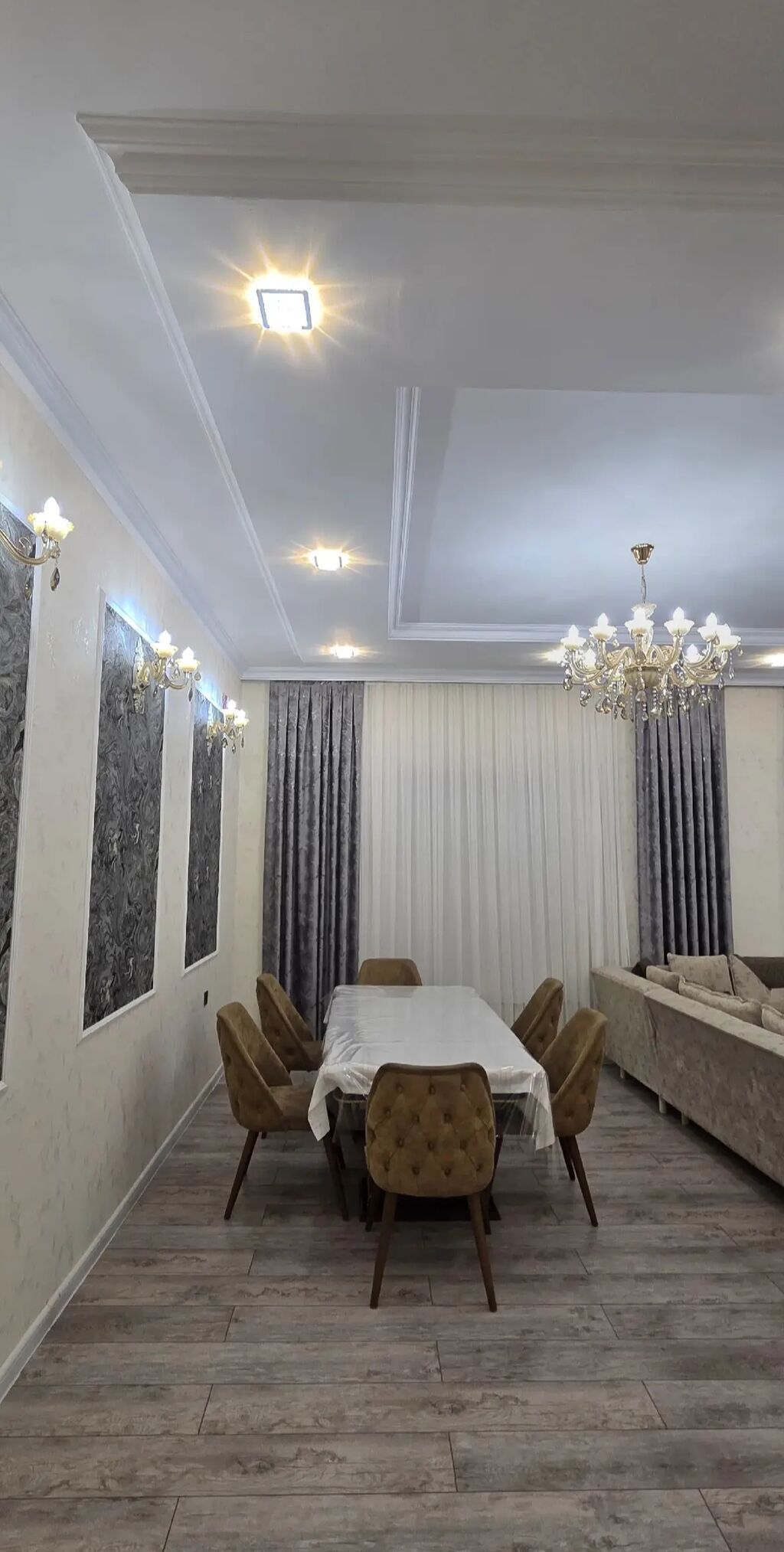 5 otaqlı, 260 kv. m, Kredit yoxdur, Yeni təmirli