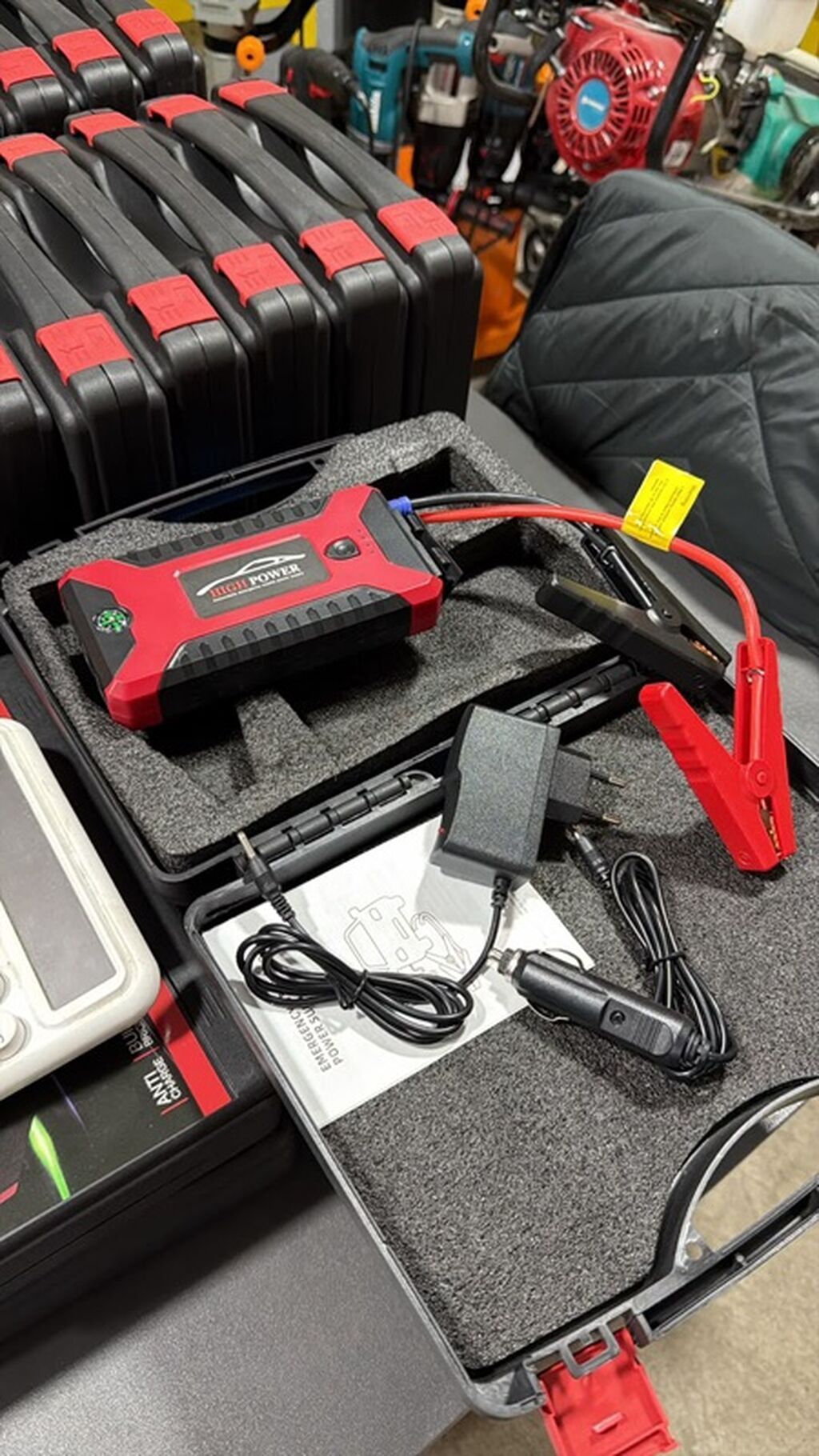 Пусковое устройство HIGH-POWER (многофункциональный Jump Starter +: фото 2