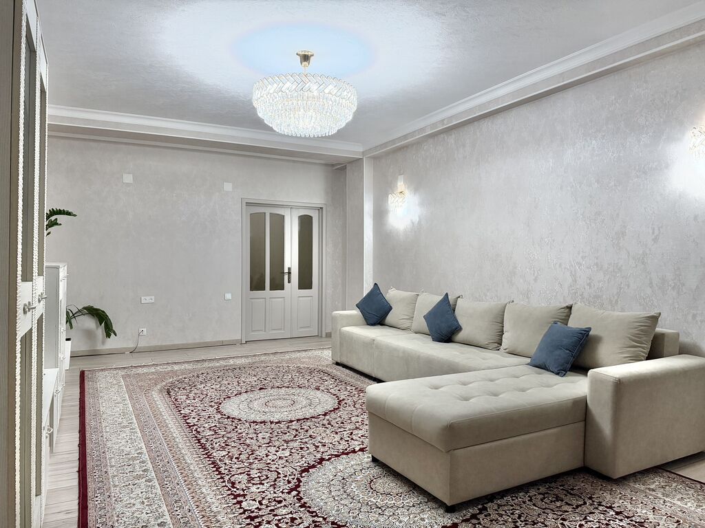 3 комнаты, 112 м², Зайнабетдинов мкр., Элитка, 9 этаж, Евроремонт: фото 4