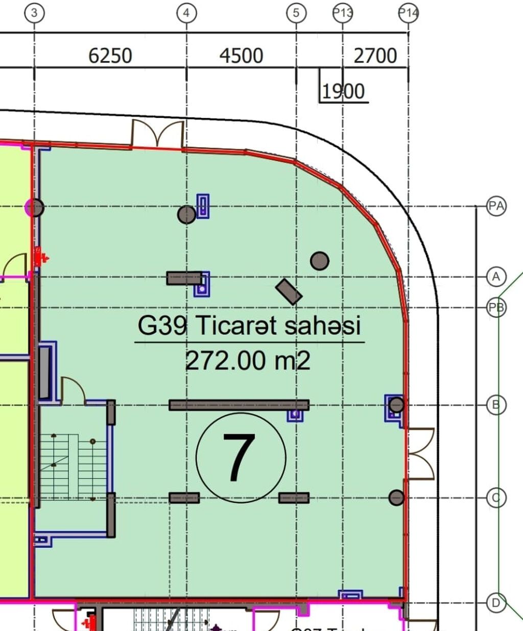 Ağ şəhərin mərkəzində premium kompleksin birinci xəttində, əsas yola