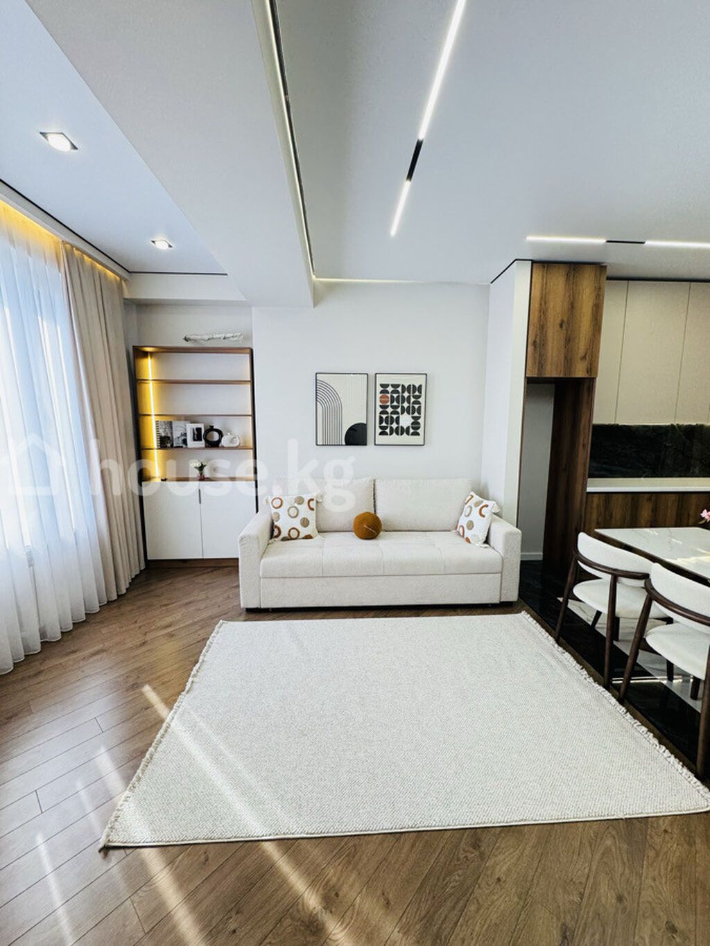 2 комнаты, 58 м², Технопарк Элитка, 11 этаж, Дизайнерский ремонт: фото 2