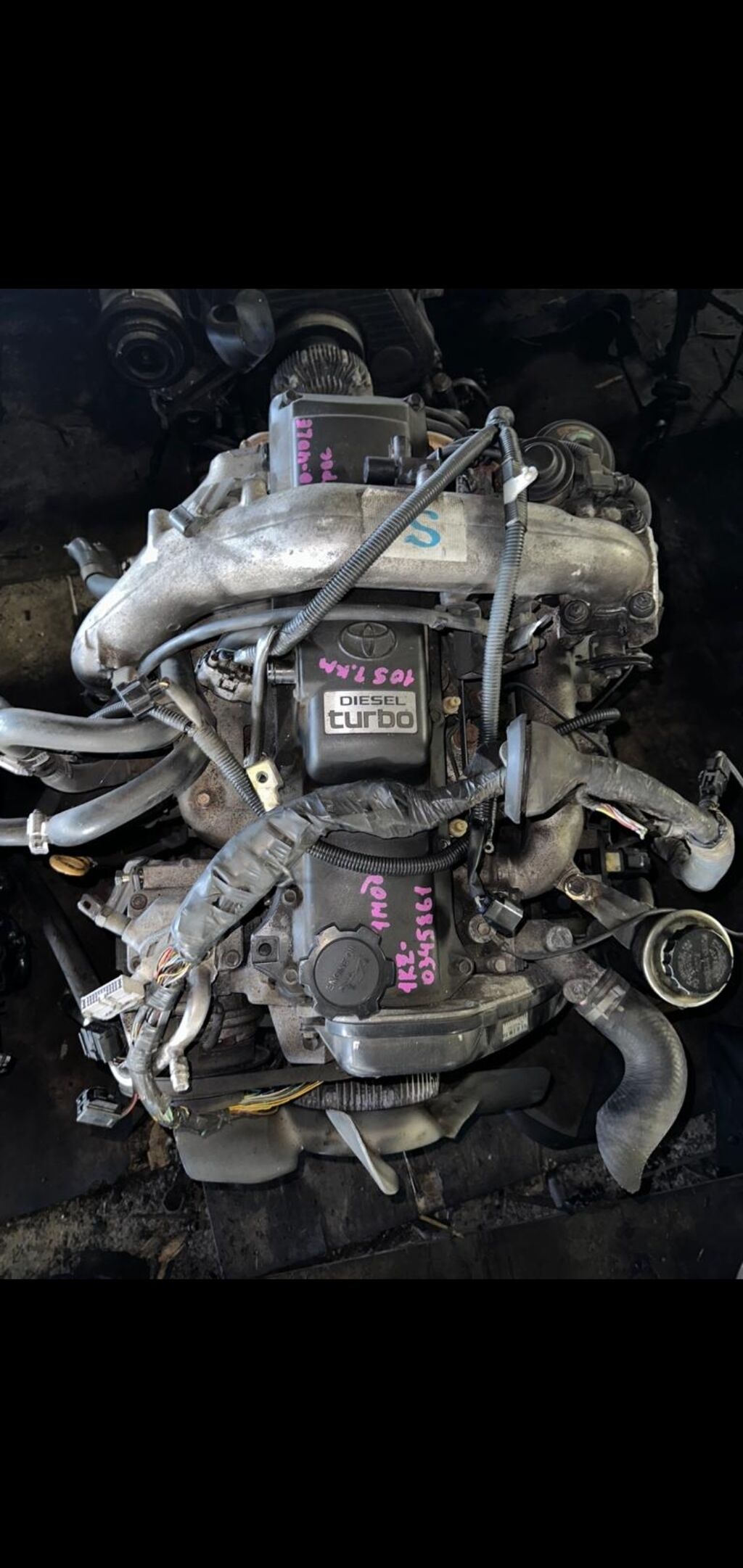 Шноркель СТОКРАТ для Toyota Hilux 106 (1989-1997) дизельный двигатель 3L