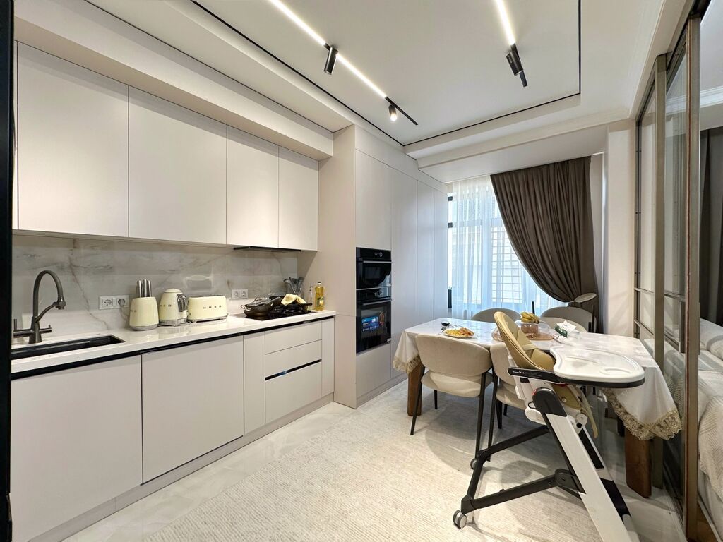 3 комнаты, 122 м², Старый аэропорт Элитка, 11 этаж, Дизайнерский ремонт: фото 5