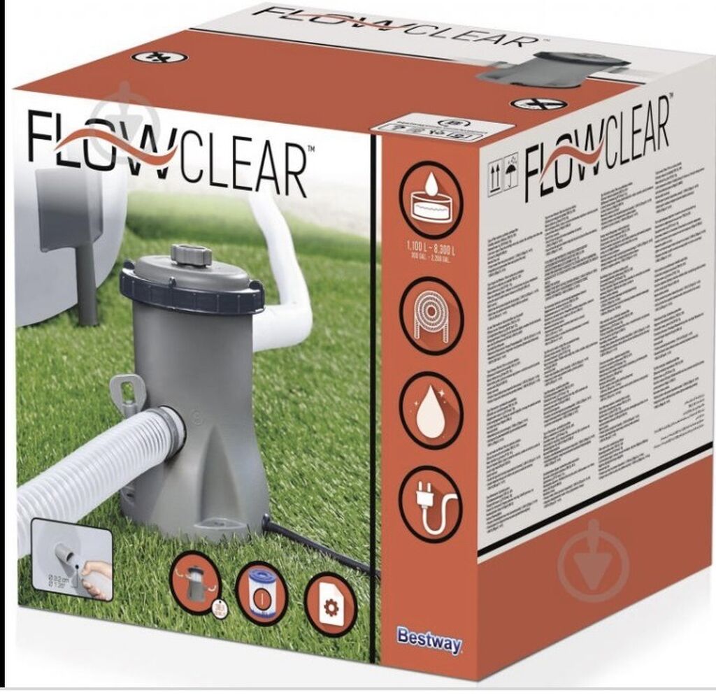 Фильтр для бассейна bestway 58381. Bestway Flowclear насос. Фильтр Bestway Flowclear. 58381 Bestway бассейн.