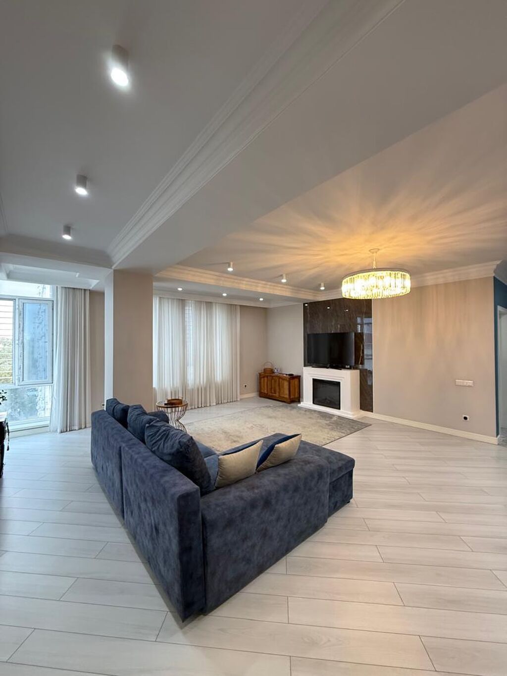 3 комнаты, 124 м², Уметалиева/Фрунзе Элитка, 7 этаж, Дизайнерский ремонт: фото 4
