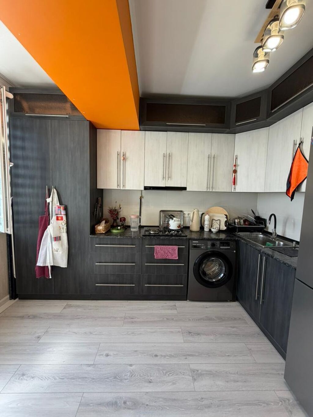 1 комната, 46 м², Кок-Жар ж/м Элитка, 8 этаж, Евроремонт: фото 5
