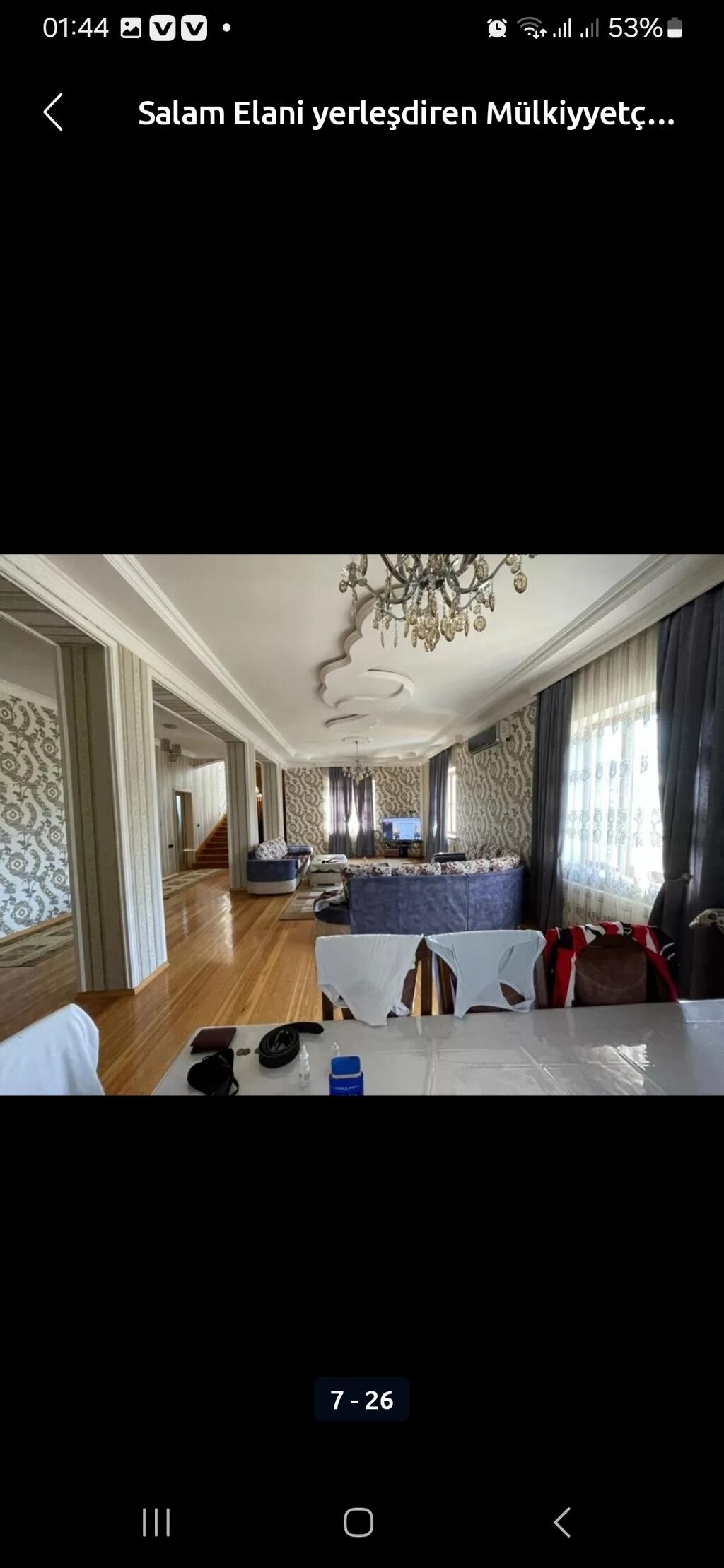 Saray 3 otaqlı, 330 kv. m, Kredit yoxdur, Yeni təmirli