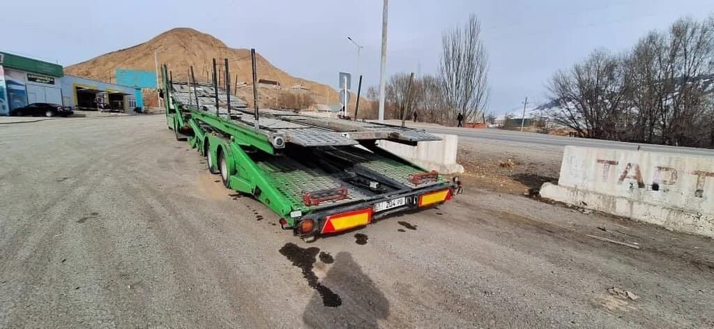 Прицеп, Scania, Сar carrier trailer, Б/у: фото 3