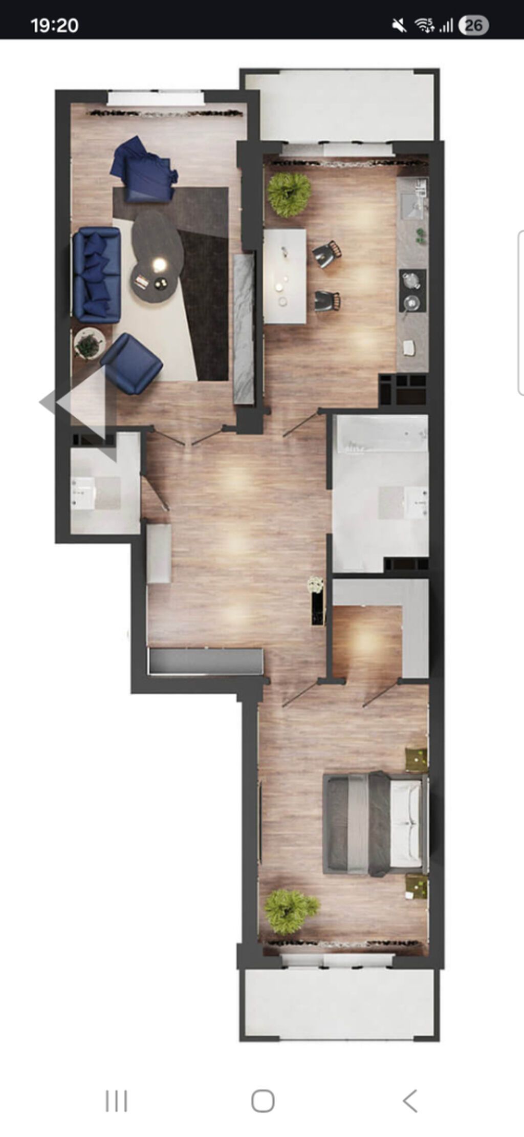Продается 2-комнатная квартира, 82 м², мкр Асанбай, ПСО: фото 7