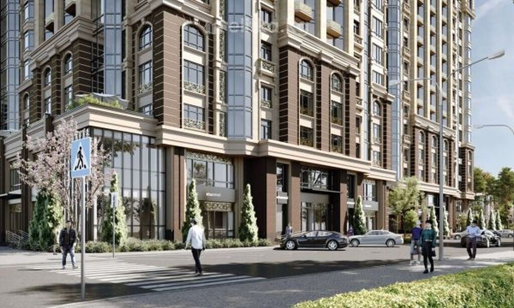 1 комната, 14 м², Ак-Кеме Элитка, 14 этаж, ПСО (под самоотделку): фото 2