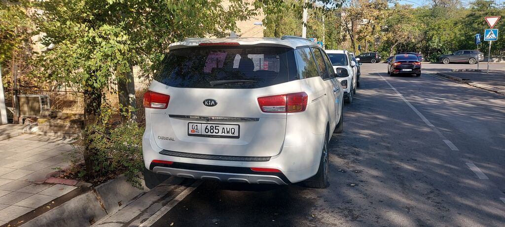 Kia Carnival: 2017 г., 2.2 л, Автомат, Дизель, Минивэн: фото 3