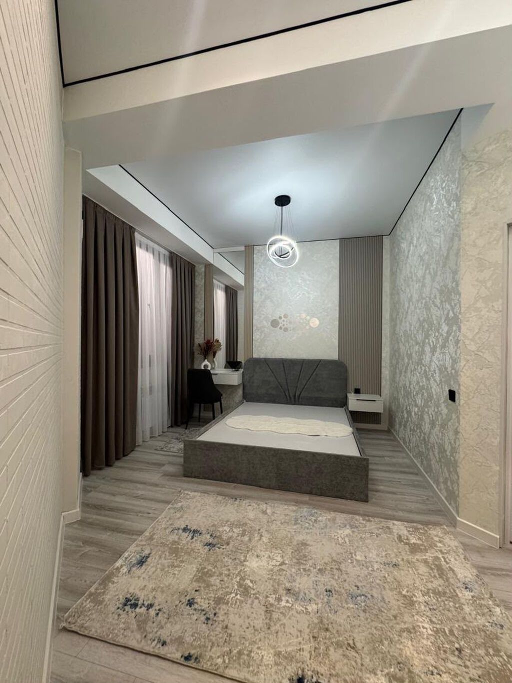 Студия, 42 м², Тунгуч мкр Элитка, 9 этаж, Дизайнерский ремонт: фото 8