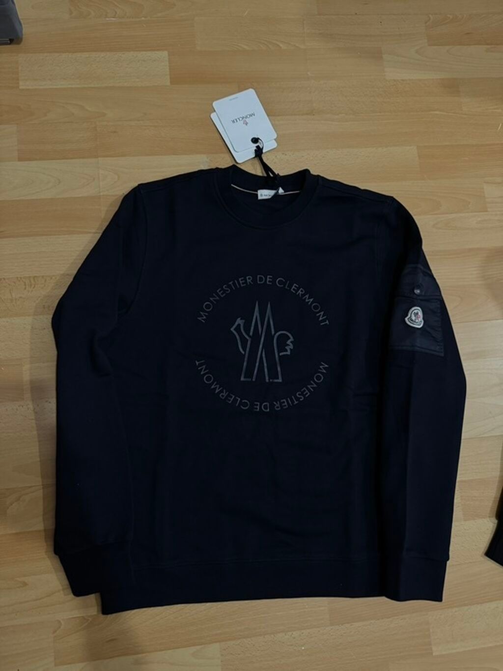 Мужская толстовка, S, M, L, Moncler, Новый, цвет - Черный, Самовывоз: фото 4