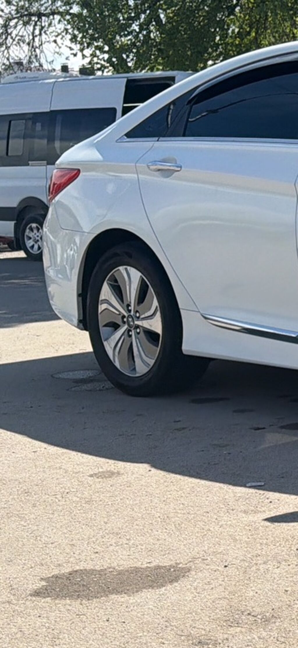Литые Диски R 17 Hyundai, Комплект, отверстий - 4, Б/у: фото 1