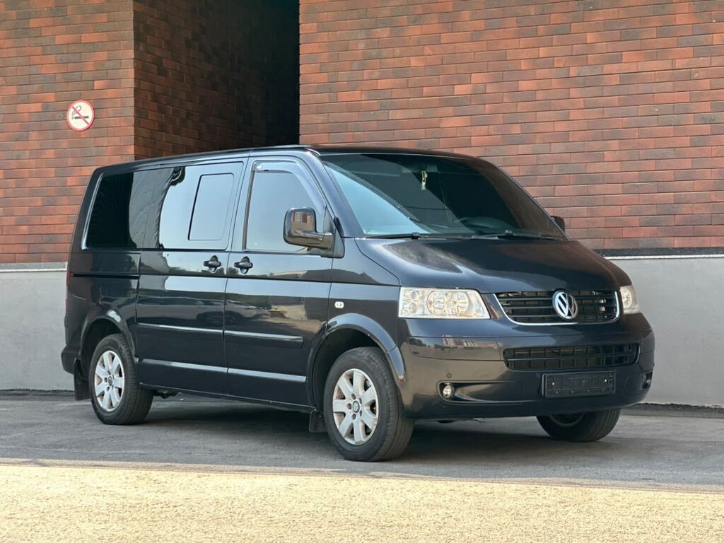 Volkswagen Transporter: 2006 г., 2.5 л, Автомат, Дизель, Минивэн: фото 2