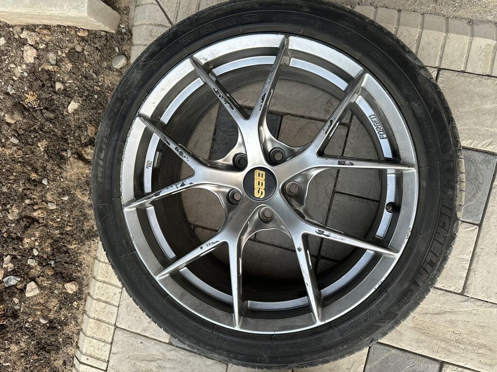 Литые диски BBS с шинами R18 - Диаметр: 18" - Конфигурация диска: фото 3