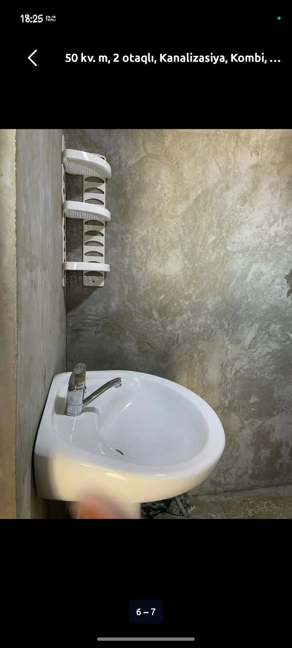 Bayılda akpende 2 otaqlı ev ayliye kiraye verlir 250 m. Bayılda