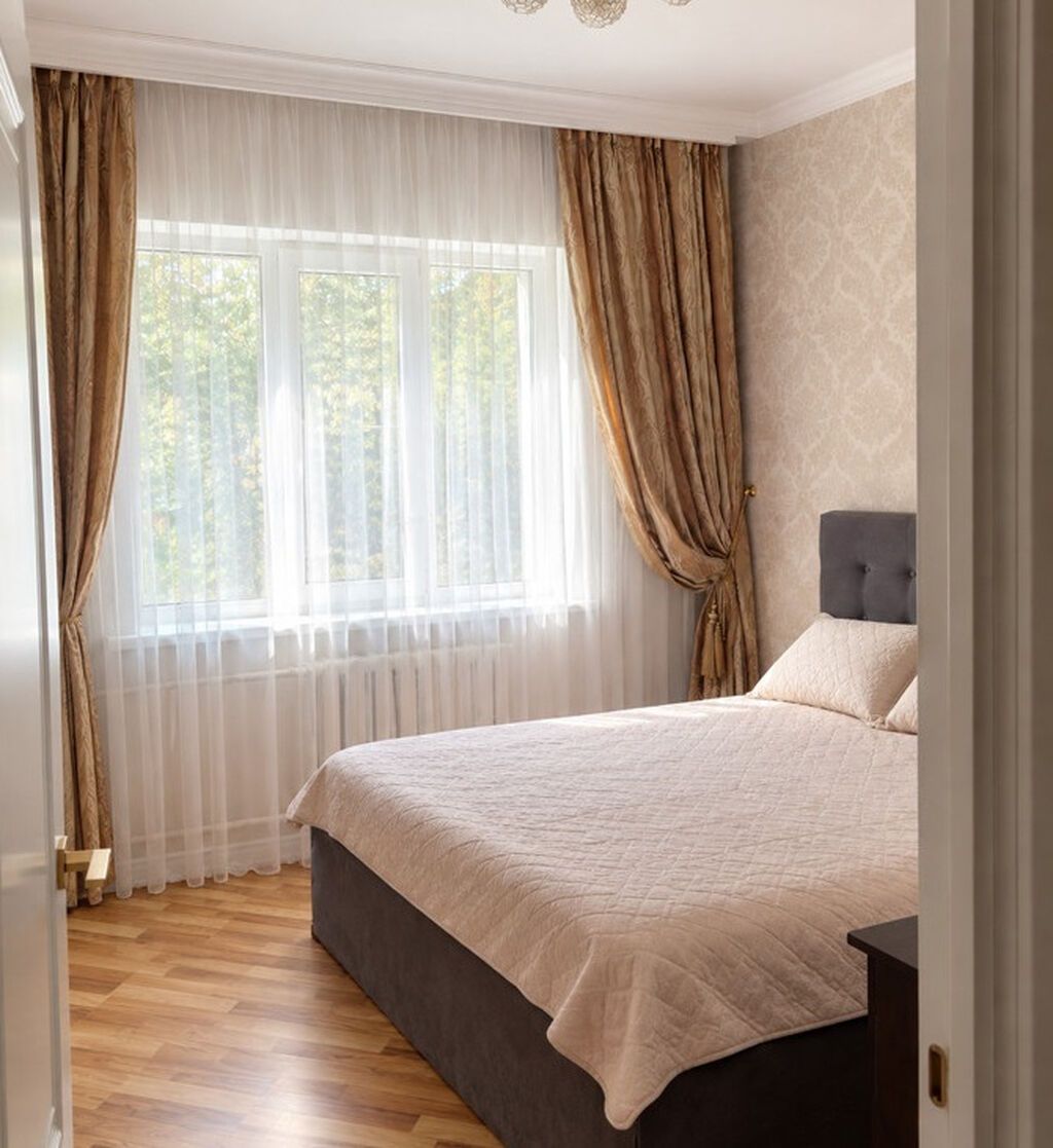 3 комнаты, 82 м², Асанбай мкр 106 серия улучшенная, 2 этаж, Евроремонт: фото 3