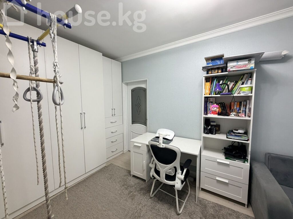 3 комнаты, 60 м², 5 мкр 104 серия, 4 этаж, Евроремонт: фото 6