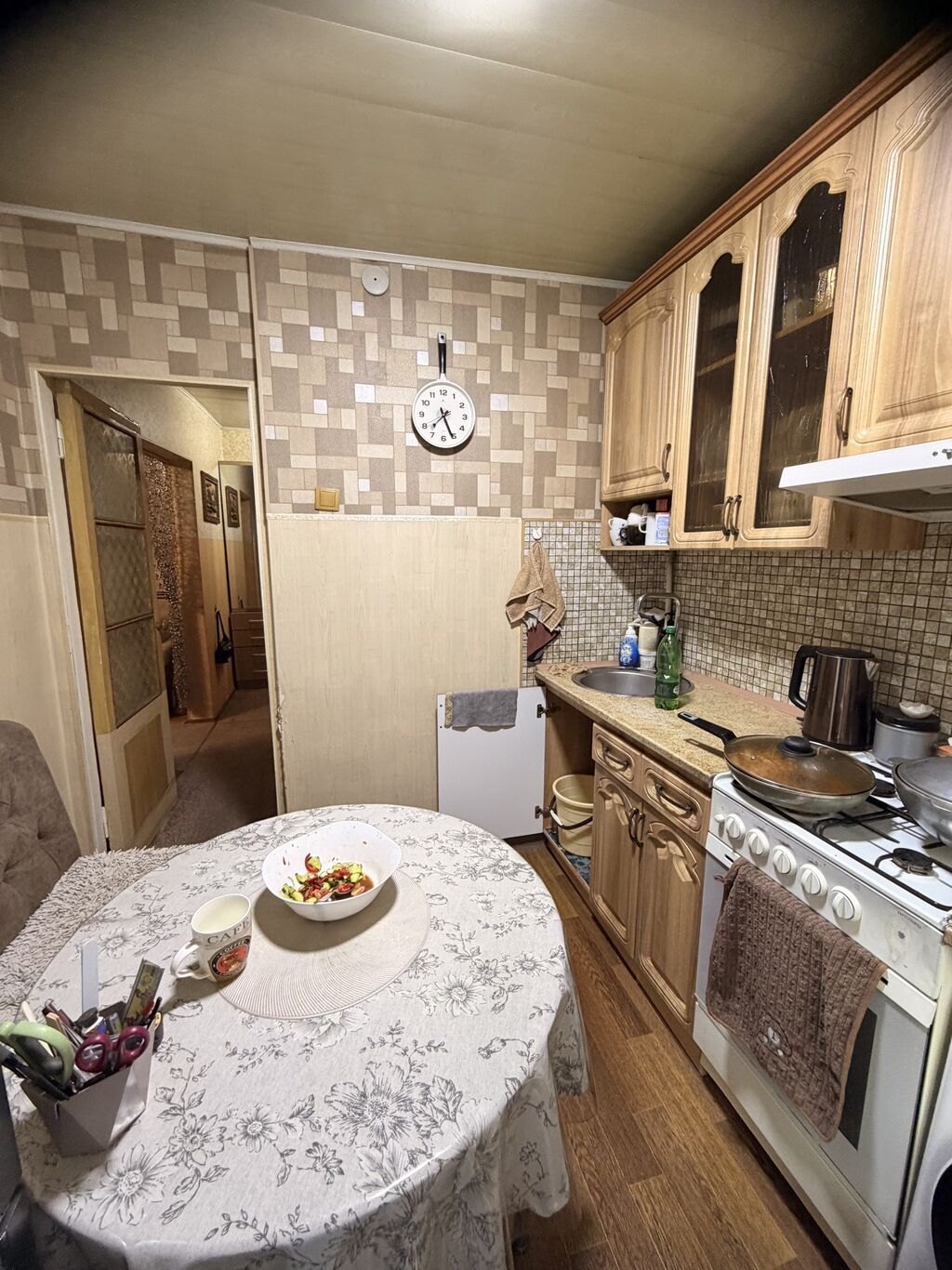 2 комнаты, 44 м², ул. Московская / Ибраимова Хрущевка, 3 этаж, Старый ремонт: фото 2
