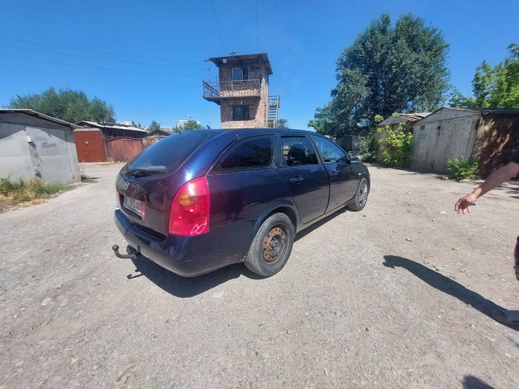 Nissan Primera: 2002 г., 1.8 л, Механика, Бензин, Универсал: фото 3