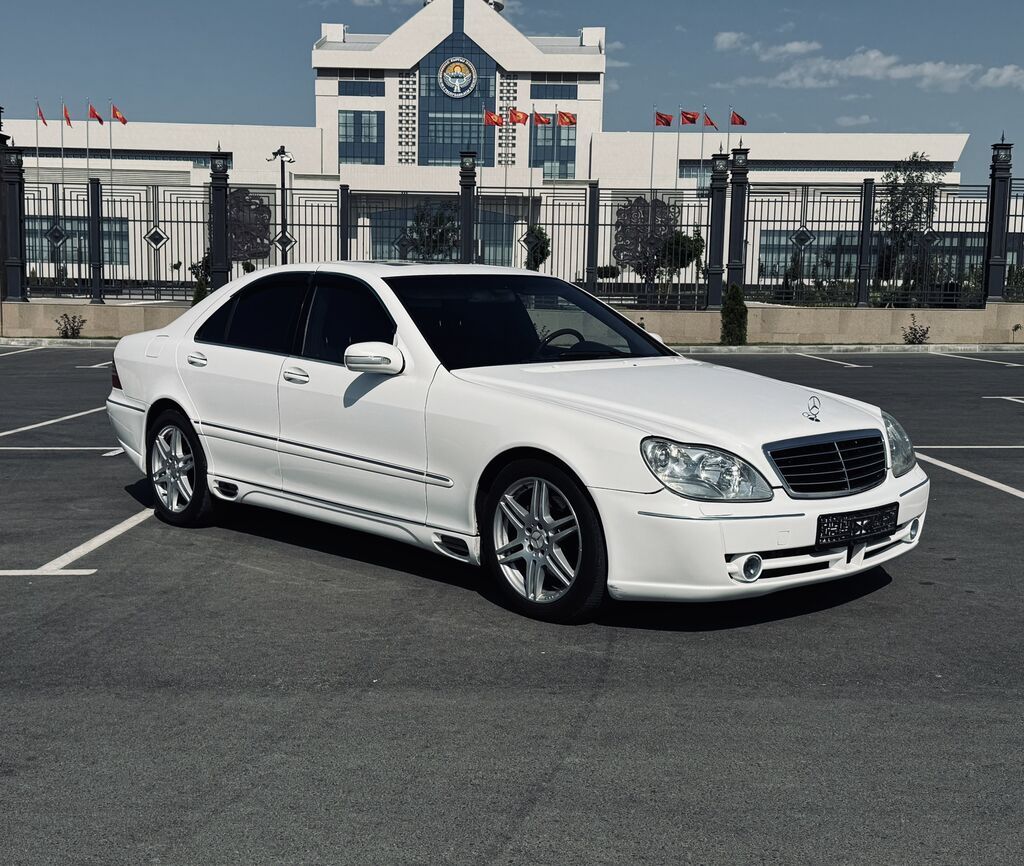 Mercedes-Benz S-Class: 2002 г., 5 л, Автомат, Бензин, Седан — фото 2