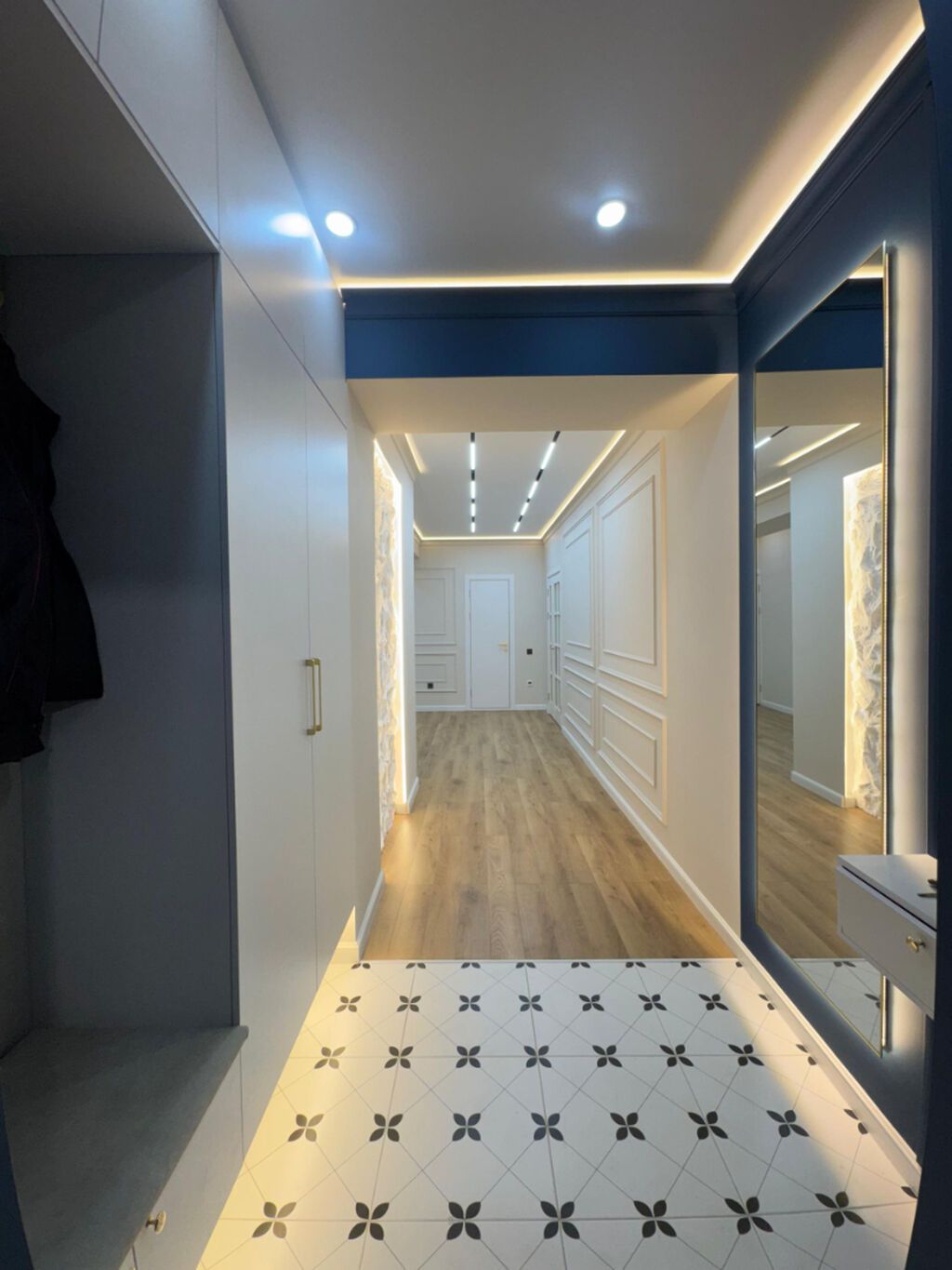 3 комнаты, 96 м², Пишпек Элитка, 11 этаж, Дизайнерский ремонт: фото 3