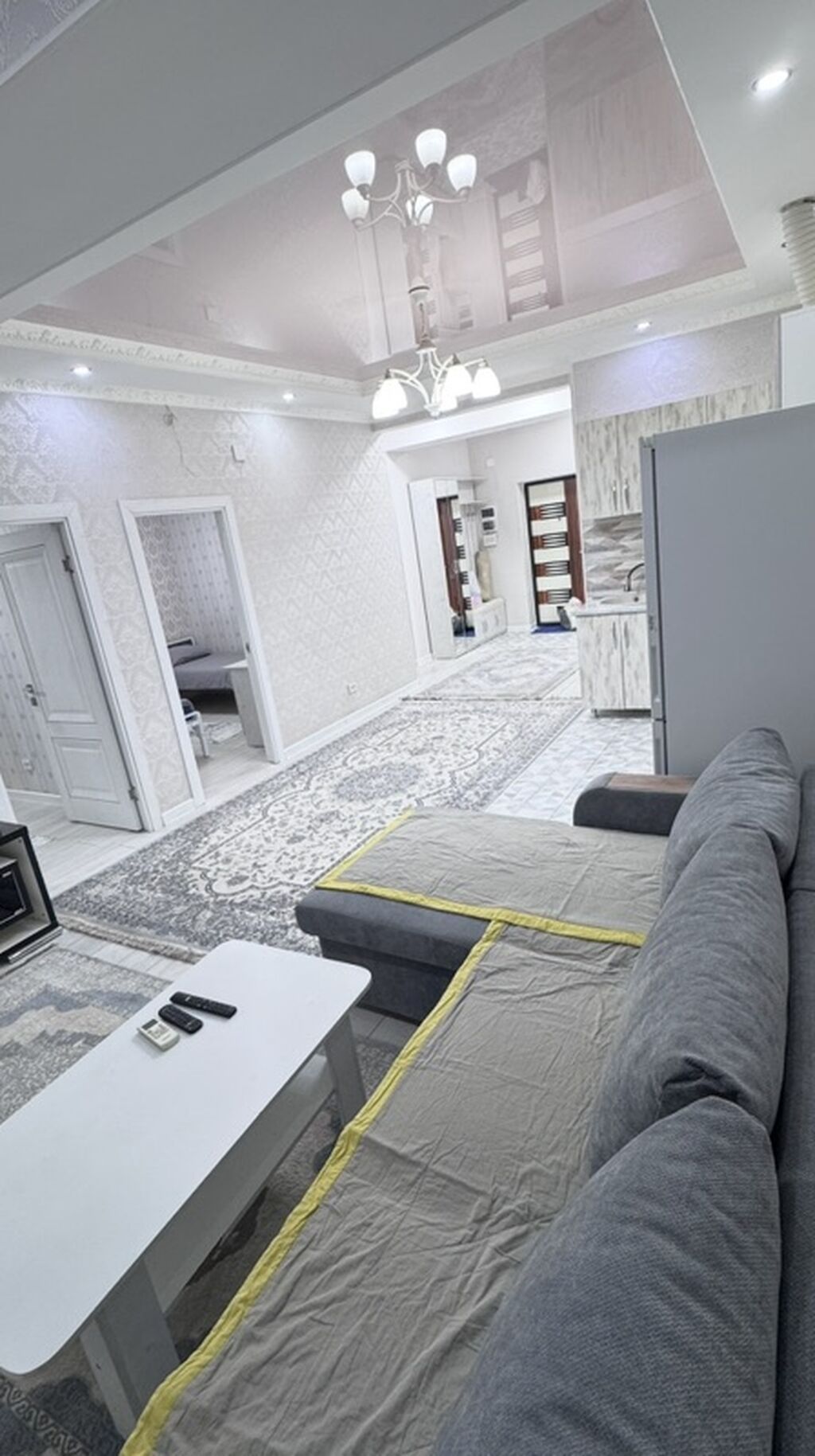 1 комната, 60 м², Бишкек Парк ТРЦ Элитка, 7 этаж, Евроремонт: фото 7