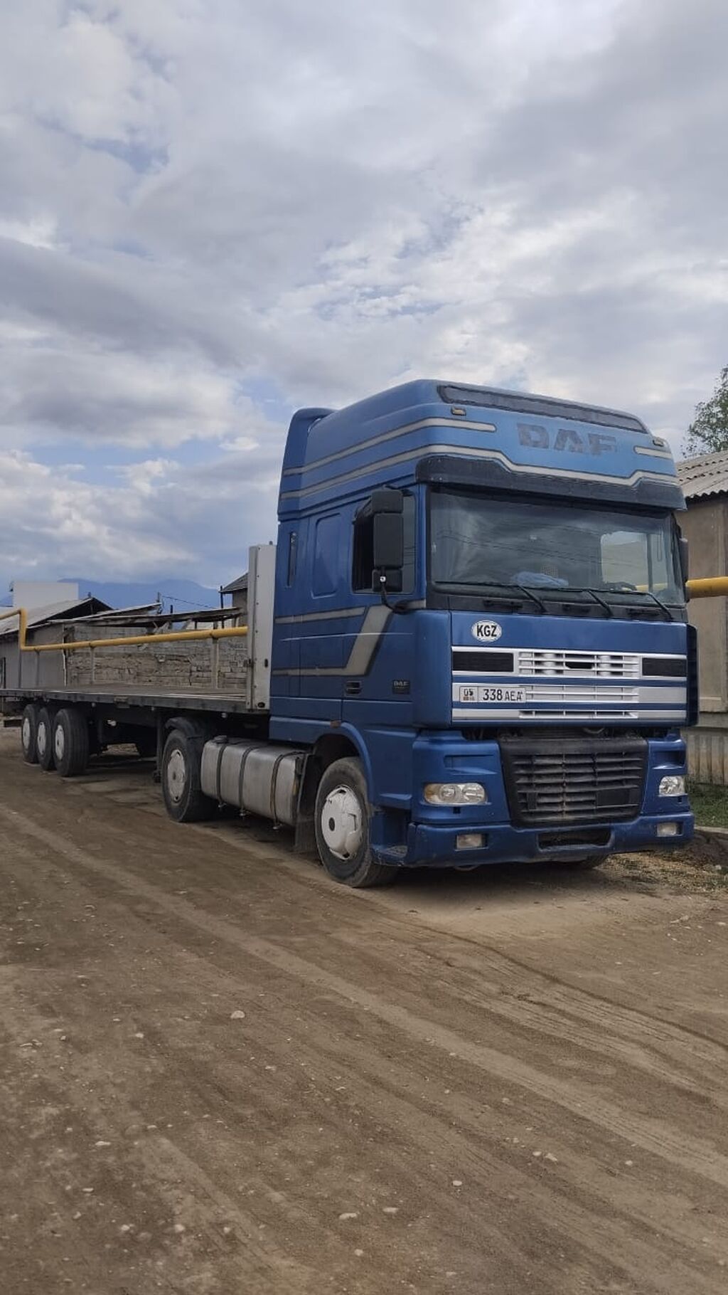 Тягач, DAF, Бортовой