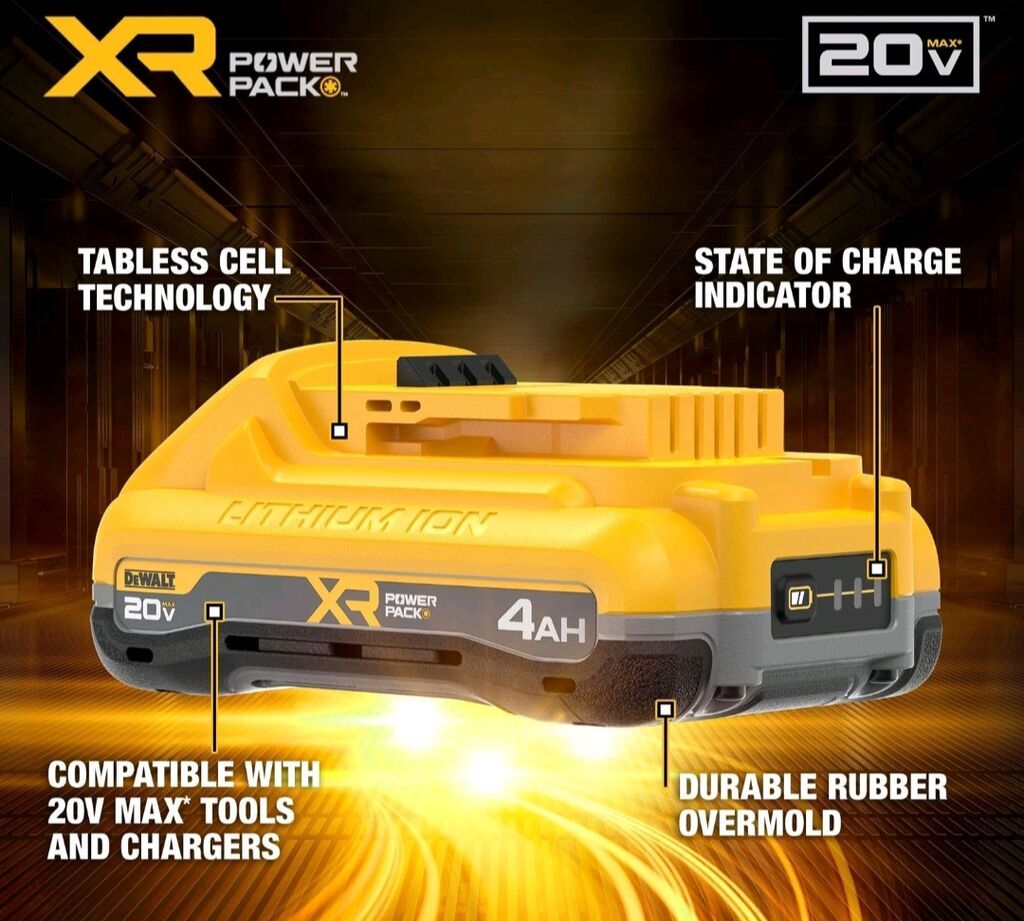 Dewalt dcb 2104.4ah powerpack — фото 3