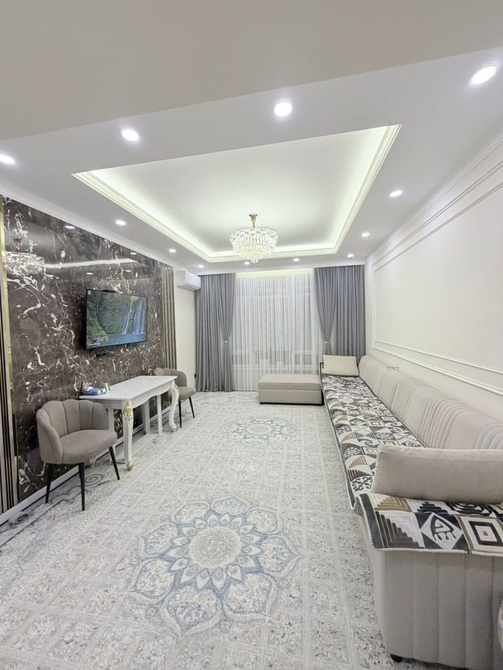 3 комнаты, 100 м², Элитка, 6 этаж, Евроремонт: фото 4