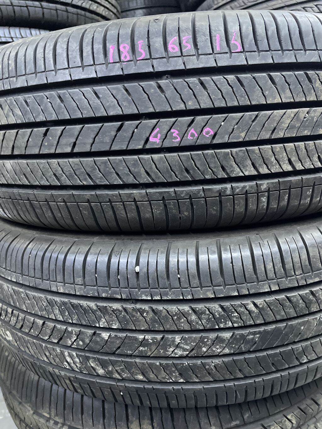 Шины 185 / 65 / R 15, Лето, Б/у, Пара, Легковые, Корея, Kumho: фото 1