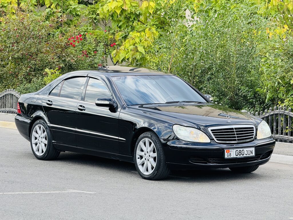 Mercedes-Benz S-Class: 2003 г., 3.7 л, Автомат, Бензин, Седан: фото 2