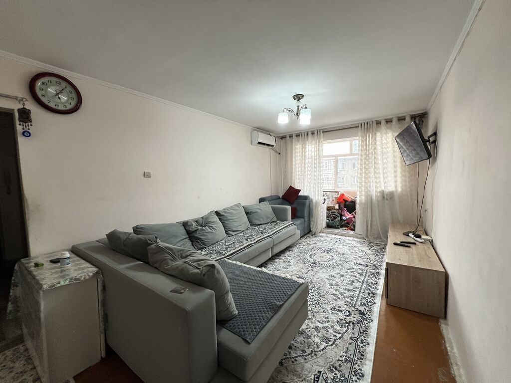2 комнаты, 44 м², Кок-Жар мкр 104 серия, 4 этаж, Косметический ремонт: фото 2