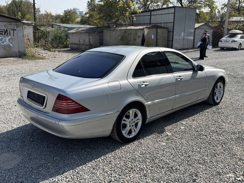 Mercedes-Benz S-Class: 2001 г., 5 л, Бензин: фото 4