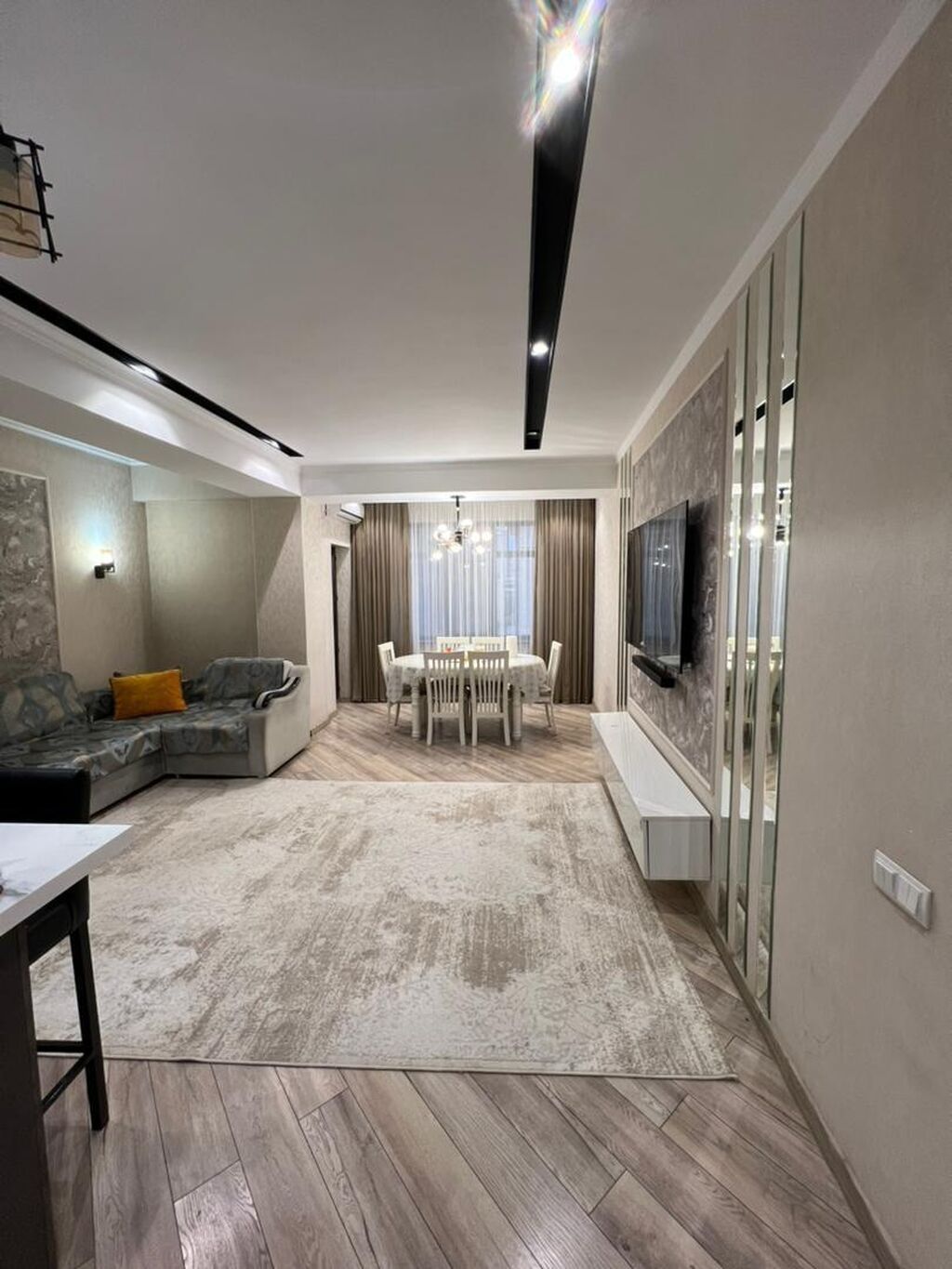 4 комнаты, 125 м², Золотой квадрат Элитка, 9 этаж, Дизайнерский ремонт: фото 3