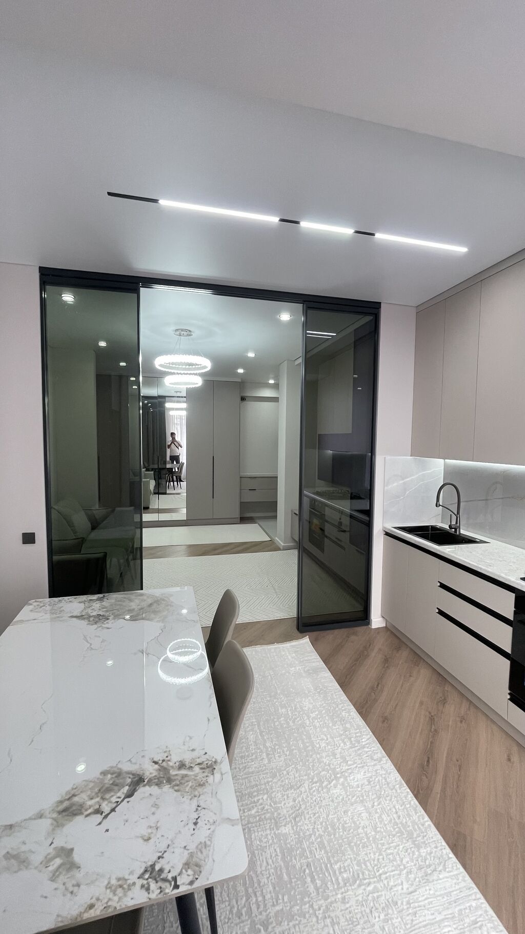 2 комнаты, 62 м², Азия Молл Элитка, 7 этаж, Дизайнерский ремонт: фото 4