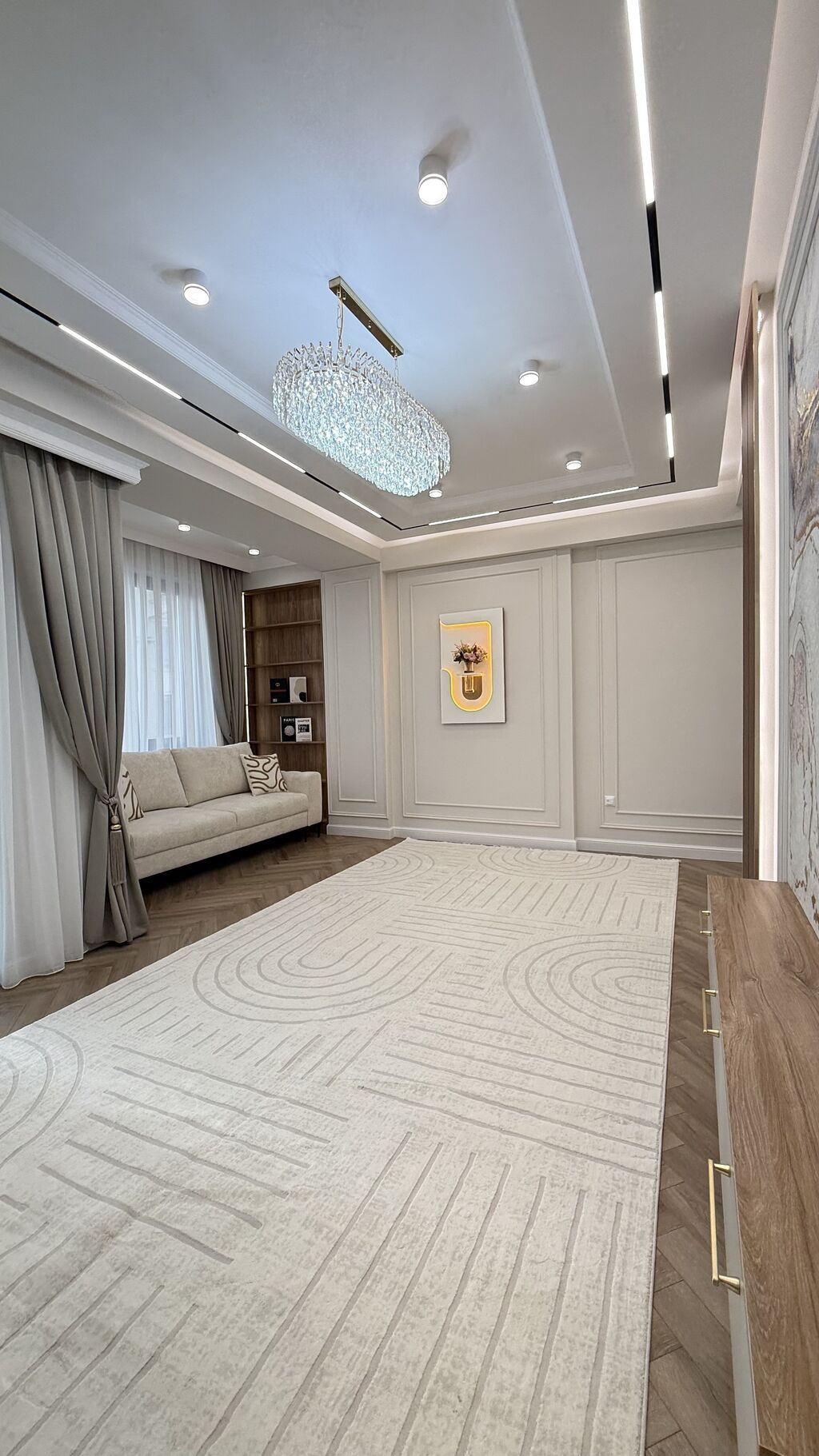 3 комнаты, 96 м², Асанбай мкр Элитка, 10 этаж, Дизайнерский ремонт: фото 7