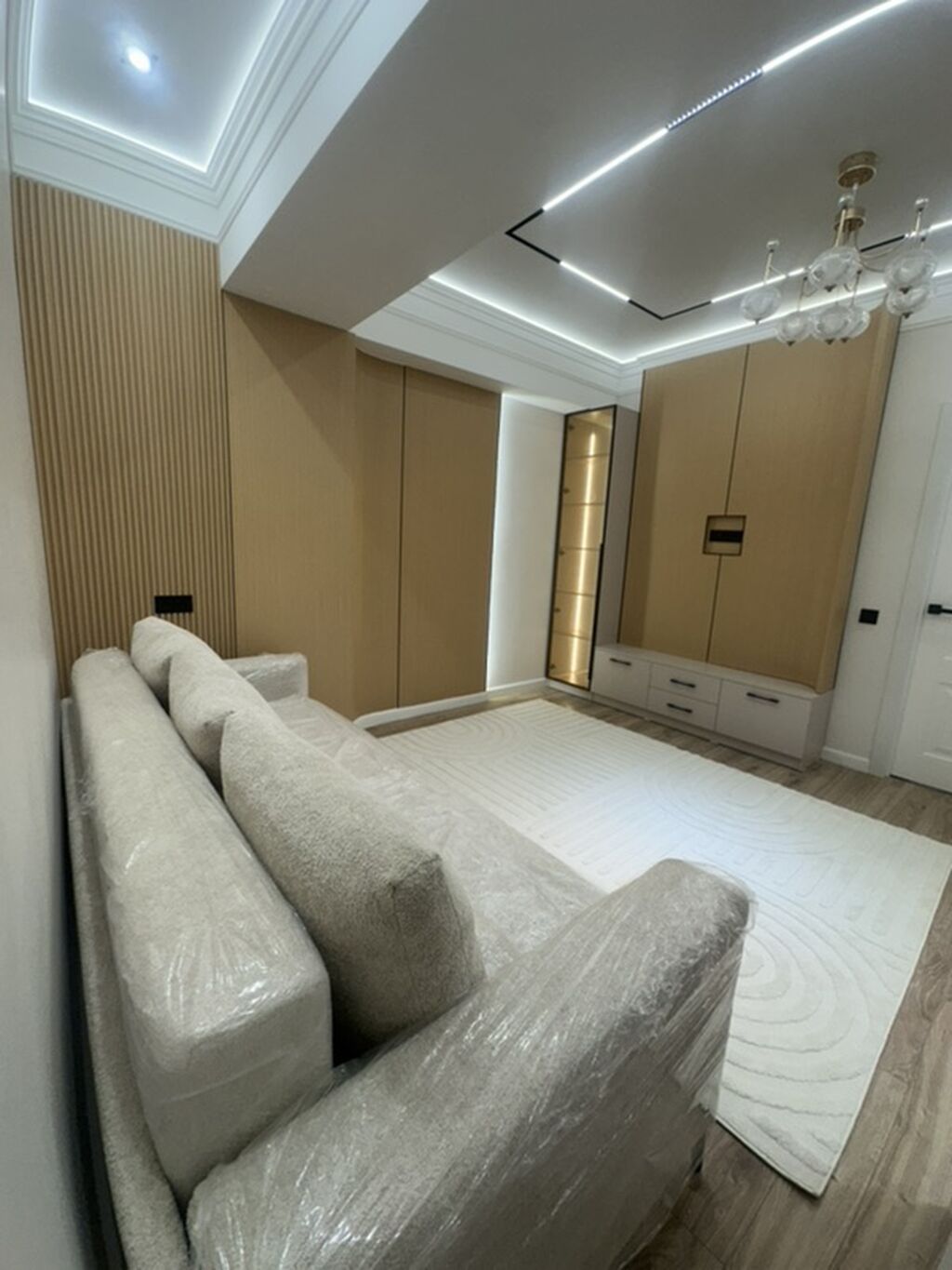 2 комнаты, 66 м², Элитка, Таш-Рабат ТРЦ Элитка, 13 этаж, Дизайнерский ремонт: фото 4