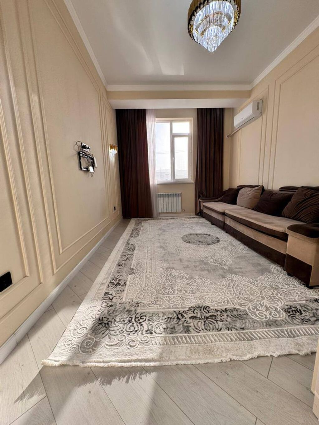 1 комната, 41 м², Асанбай мкр Элитка, 2 этаж, Дизайнерский ремонт: фото 6