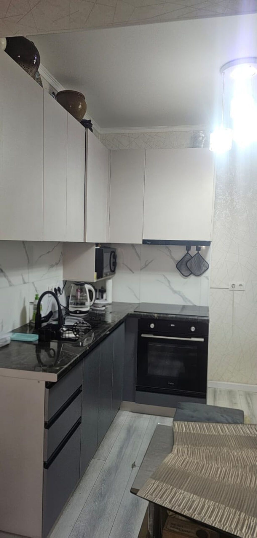 1 комната, 33 м², Аламедин-1 мкр Элитка, 9 этаж, Свежий ремонт: фото 2