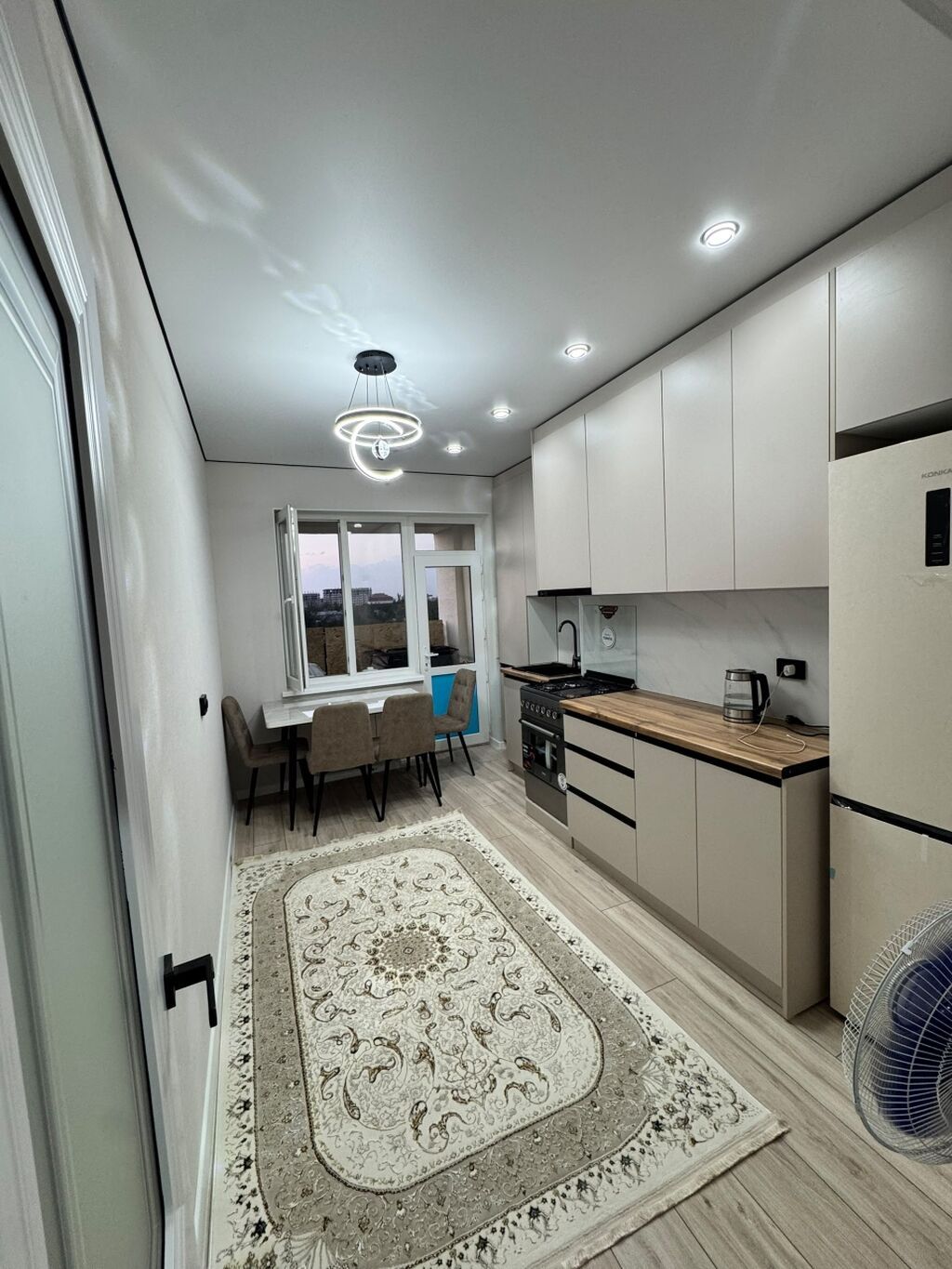 1 комната, 45 м², Кок-Жар мкр Элитка, 5 этаж, Свежий ремонт: фото 5
