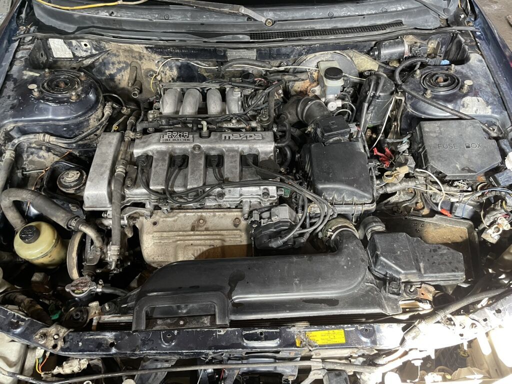 Mazda 626: 1990 г., Бензин, Лифтбек: фото 5